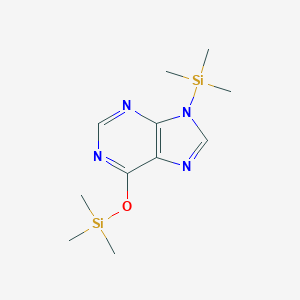 9H-Purine, 9-(trimethylsilyl)-6-[(trimethylsilyl)oxy]-