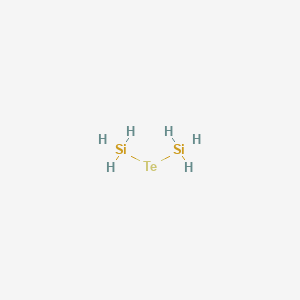 molecular formula H6Si2Te B102036 Silyltellanylsilane CAS No. 19415-73-7