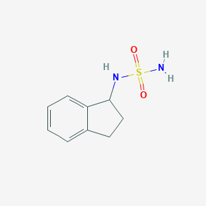 molecular formula C9H12N2O2S B102038 1-(sulfamoylamino)-2,3-dihydro-1H-indene CAS No. 15211-60-6