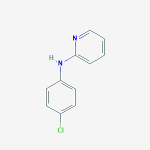 molecular formula C11H9ClN2 B102047 Pyridine, 2-(p-chloroanilino)- CAS No. 22681-77-2