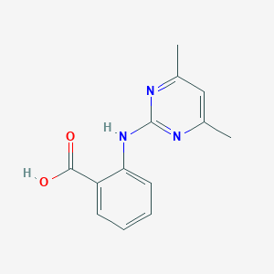 2-[(4,6-Dimethylpyrimidin-2-yl)amino]benzoic acid