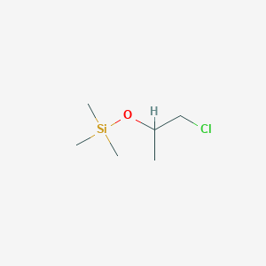 Trimethyl 1-(chloroisopropoxy)silane
