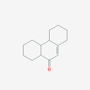 molecular formula C14H20O B102062 2,3,4,4a,4b,5,6,7,8,8a-Decahydro-9(1H)-phenanthrenone CAS No. 18938-05-1