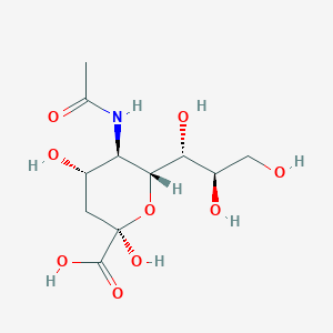 molecular formula C11H19NO9 B102070 N-Acetyl-alpha-neuraminic acid CAS No. 17245-21-5