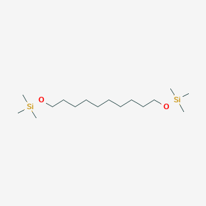molecular formula C16H38O2Si2 B102074 3,14-Dioxa-2,15-disilahexadecane, 2,2,15,15-tetramethyl- CAS No. 18546-99-1