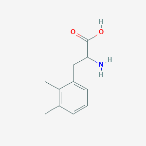 molecular formula C11H15NO2 B010208 2-amino-3-(2,3-dimethylphenyl)propanoic Acid CAS No. 103855-82-9