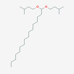 molecular formula C26H54O2 B102087 Hexadecanal diisopentyl acetal CAS No. 18302-71-1