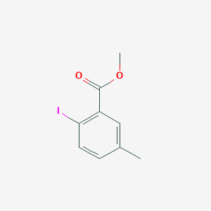 molecular formula C9H9IO2 B010209 甲基2-碘-5-甲基苯甲酸酯 CAS No. 103440-52-4