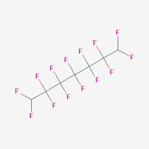 molecular formula C7H2F14 B102092 1,1,2,2,3,3,4,4,5,5,6,6,7,7-Tetradecafluoroheptane CAS No. 19493-30-2