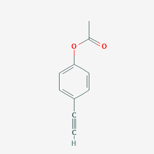 molecular formula C10H8O2 B102099 4-ETHYNYLPHENYL ACETATE CAS No. 16141-18-7