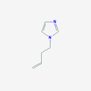 molecular formula C7H10N2 B010210 1-(But-3-en-1-yl)-1H-imidazole CAS No. 108412-94-8