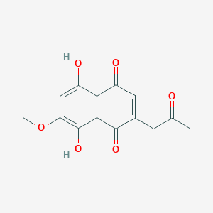 molecular formula C14H12O6 B102138 Norjavanicin CAS No. 17790-94-2