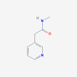 molecular formula C8H10N2O B010214 N-Methyl-2-pyridin-3-ylacetamide CAS No. 106271-65-2