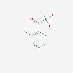 molecular formula C10H9F3O B102151 2',4'-Dimethyl-2,2,2-trifluoroacetophenone CAS No. 16184-87-5
