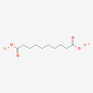 molecular formula C10H16Li2O4 B102174 Dilithium sebacate CAS No. 19370-86-6