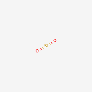molecular formula O2Si<br>SiO2 B102180 Silica CAS No. 15723-40-7