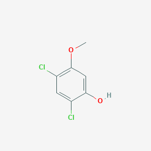 molecular formula C7H6Cl2O2 B102181 2,4-Dichloro-5-methoxyphenol CAS No. 18113-13-8