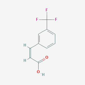 molecular formula C10H7F3O2 B102191 m-Trifluoromethyl cinnamic acid CAS No. 16642-87-8
