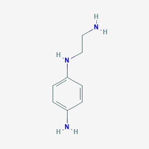 molecular formula C8H13N3 B102192 Ethylenediamine, N-(4-aminophenyl)- CAS No. 19201-32-2