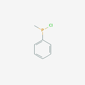 molecular formula C7H8ClP B102202 Methylphenylchlorophosphine CAS No. 15849-86-2
