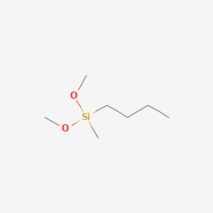 molecular formula C7H18O2Si B102206 n-Butylmethyldimethoxysilane CAS No. 18294-08-1