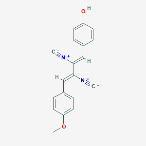 molecular formula C19H14N2O2 B102212 Xanthocillin X monomethyl ether CAS No. 19559-24-1