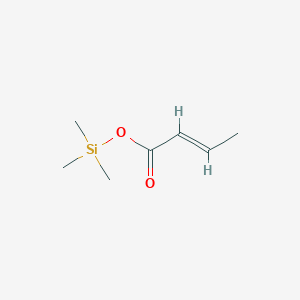 molecular formula C7H14O2Si B102237 Trimethylsilyl crotonate CAS No. 18269-64-2