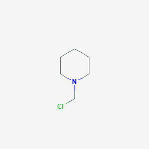 molecular formula C6H12ClN B102249 N-CHLOROMETHYL PIPERIDINE CAS No. 16158-88-6