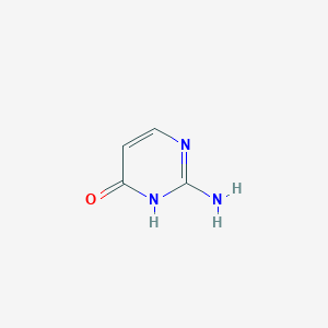 molecular formula C4H5N3O B010225 Isocytosine CAS No. 107646-85-5