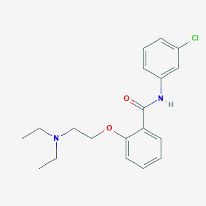 m-Chlorodiethylamino ethoxy-benzanilide