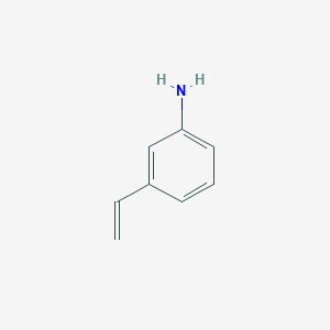 molecular formula C8H9N B102275 3-Vinylaniline CAS No. 15411-43-5