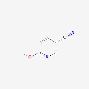 molecular formula C7H6N2O B102282 6-Methoxynicotinonitrile CAS No. 15871-85-9