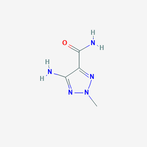 5-Amino-2-methyltriazole-4-carboxamide