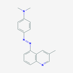 5-((p-(Dimethylamino)phenyl)azo)-3-methylquinoline