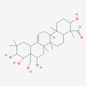 molecular formula C30H48O6 B102309 Theasapogenol E CAS No. 15399-41-4
