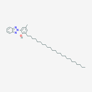 molecular formula C37H59N3O B010232 2-(Benzotriazol-2-yl)-4-methyl-6-tetracosylphenol CAS No. 104487-30-1