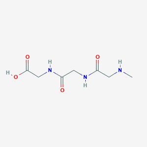 molecular formula C7H13N3O4 B102359 Sarcosylglycylglycine CAS No. 18479-98-6