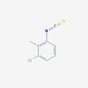 molecular formula C8H6ClNS B102361 1-Chloro-3-isothiocyanato-2-methylbenzene CAS No. 19241-35-1