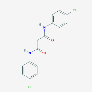 molecular formula C15H12Cl2N2O2 B102368 N,N'-Bis-(4-chloro-phenyl)-malonamide CAS No. 17722-20-2