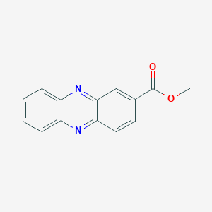 molecular formula C14H10N2O2 B102374 Methyl phenazine-2-carboxylate CAS No. 18450-12-9