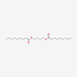 molecular formula C22H42O4 B102387 Butane-1,4-diyl dinonanoate CAS No. 15805-92-2