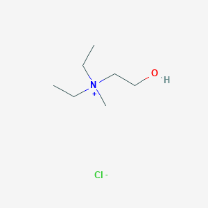 molecular formula C7H18ClNO B102410 Diethyl(2-hydroxyethyl)methylammonium chloride CAS No. 19147-35-4