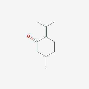 molecular formula C10H16O B102422 p-Menth-4(8)-en-3-one CAS No. 15932-80-6