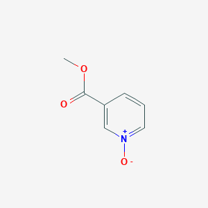 molecular formula C7H7NO3 B102424 Methyl nicotinate 1-oxide CAS No. 15905-18-7