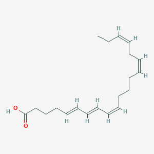 molecular formula C20H30O2 B010243 5,7,9,14,17-Eicosapentaenoic acid CAS No. 108526-93-8