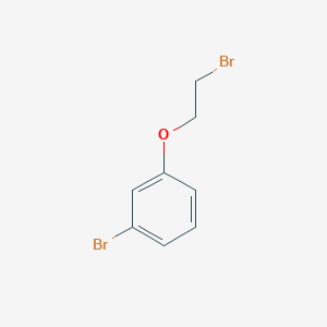 molecular formula C8H8Br2O B102443 1-溴-3-(2-溴乙氧基)苯 CAS No. 18800-29-8