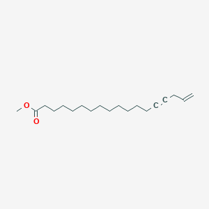 molecular formula C19H32O2 B102448 Methyl 17-octadecen-14-ynoate CAS No. 18202-19-2