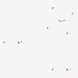 molecular formula F6K2Sn B102456 Dipotassium hexafluorostannate(2-) CAS No. 16893-93-9