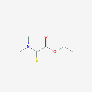 Acetic acid, (dimethylamino)thioxo-, ethyl ester
