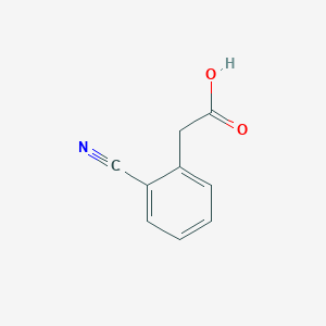 molecular formula C9H7NO2 B102466 (2-Cyanophenyl)acetic acid CAS No. 18698-99-2